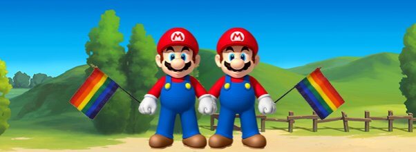 Nintendo-Pride Mario Animal Crossing